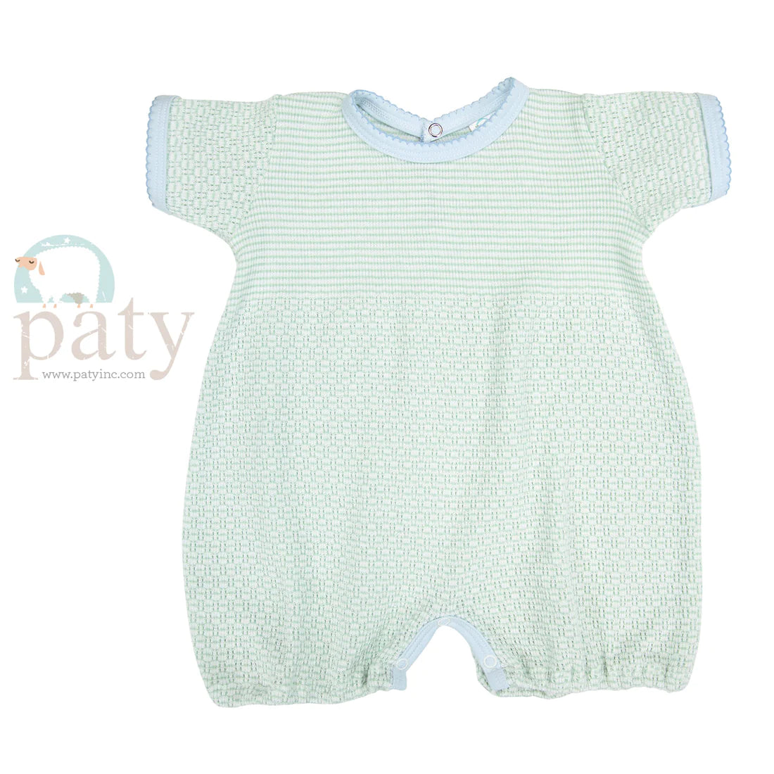 IN STOCK Paty Solid Color Bubble w/ Pima Trim Options