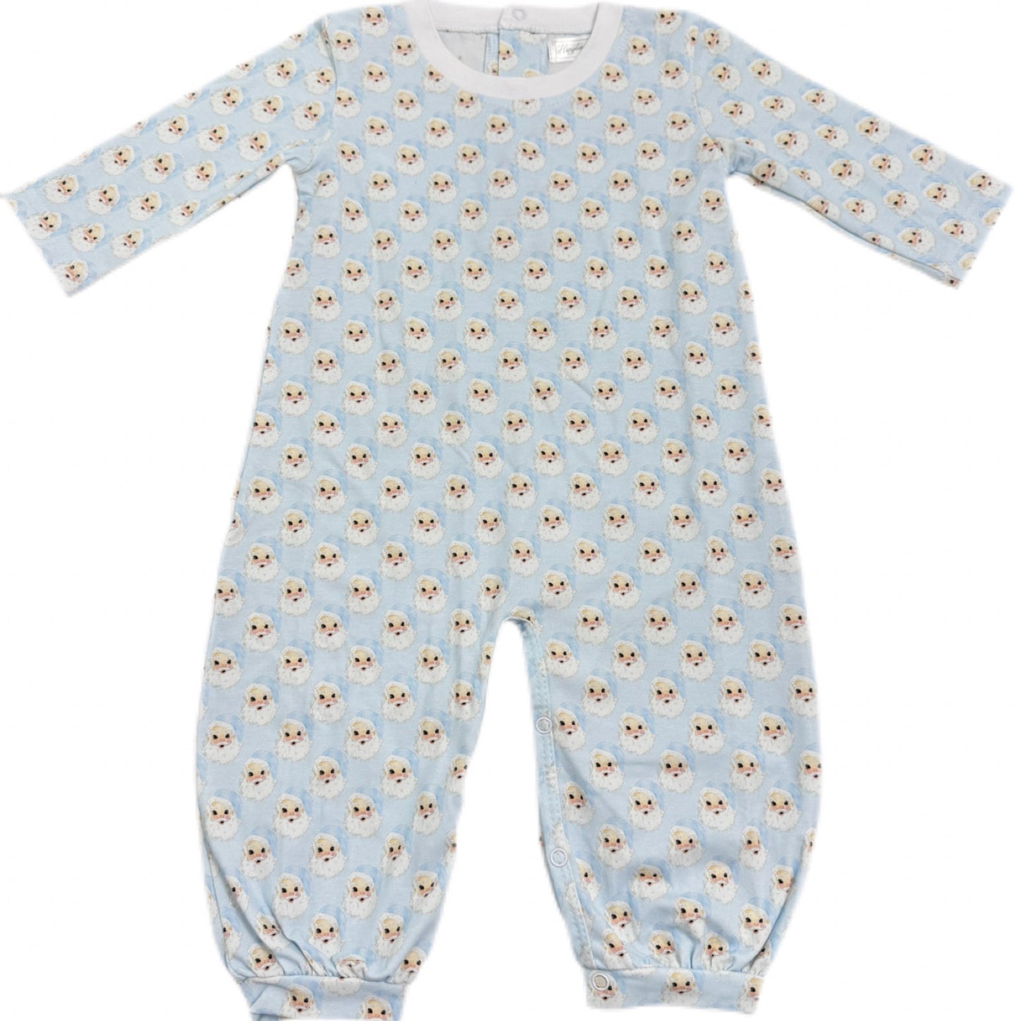 HJ Blue Santa Romper