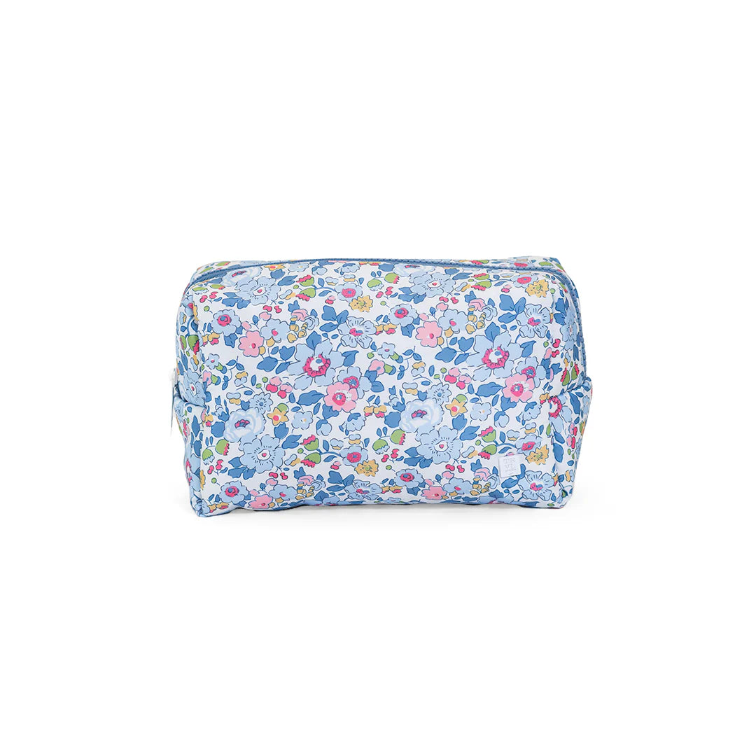 TRVL Luxe Puffer Cosmetic Bag- Bridgehampton Flroal