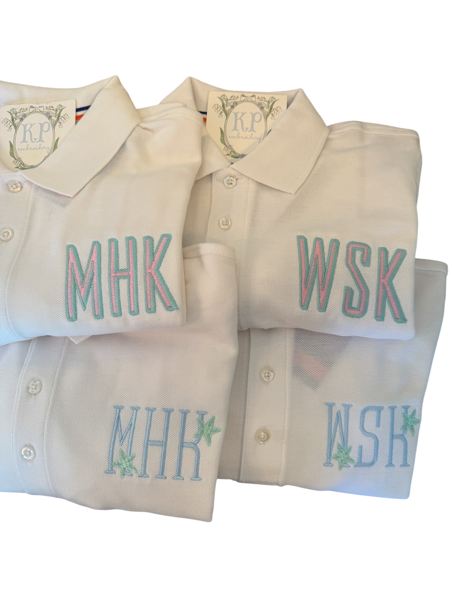 Mini Motif SS AND LS Polo Bundle