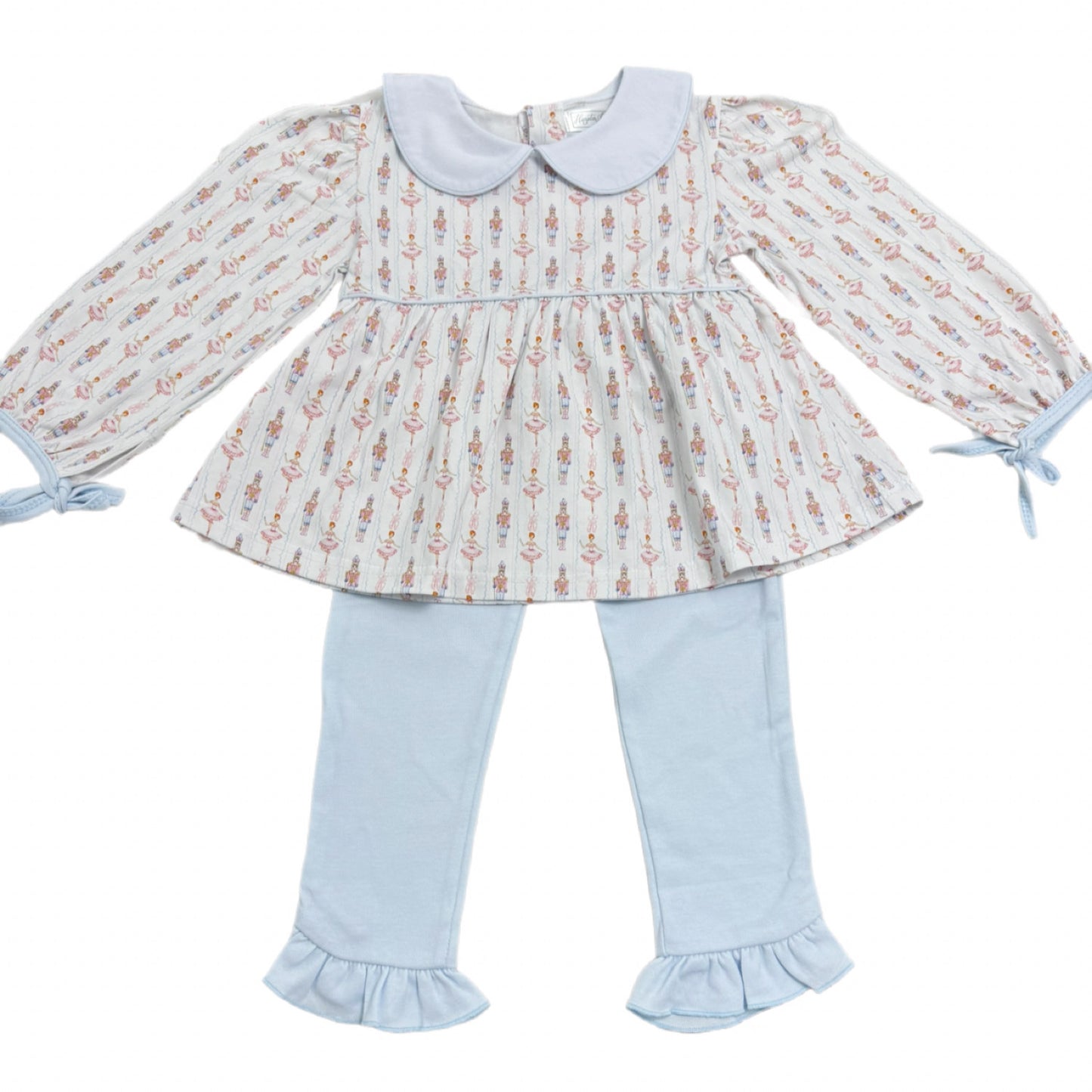 HJ Nutcracker Ruffle Pant Set