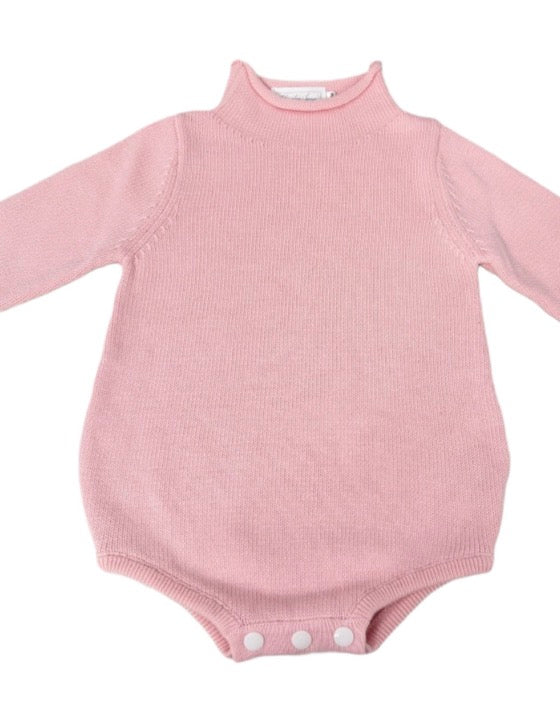 Rollneck Sweater Bubble- Light Pink *Preorder