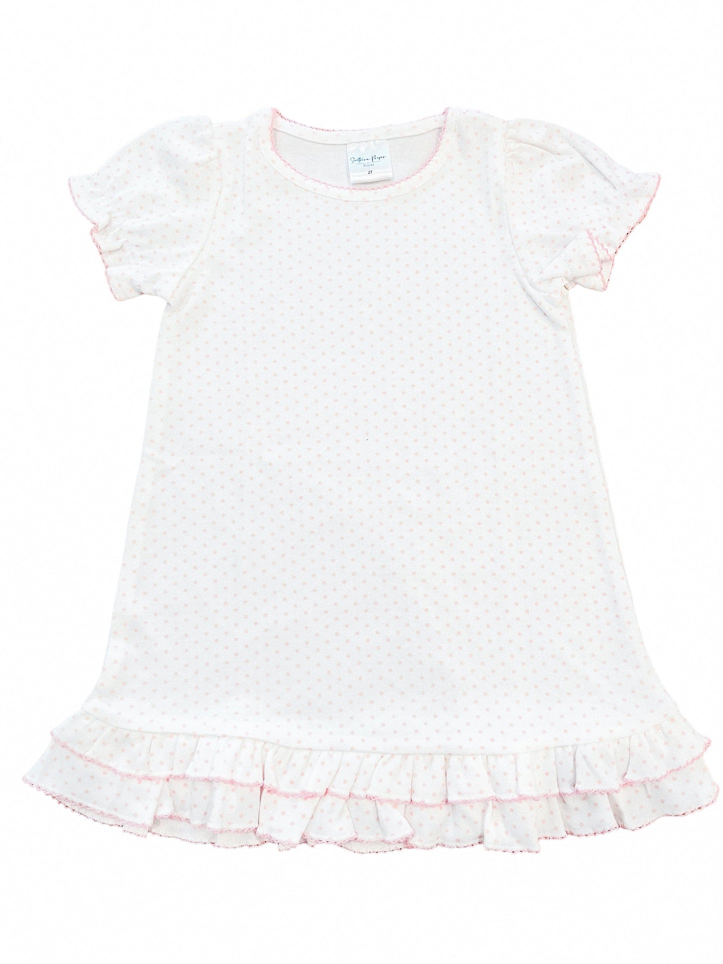 Pink bitty Dot Dress