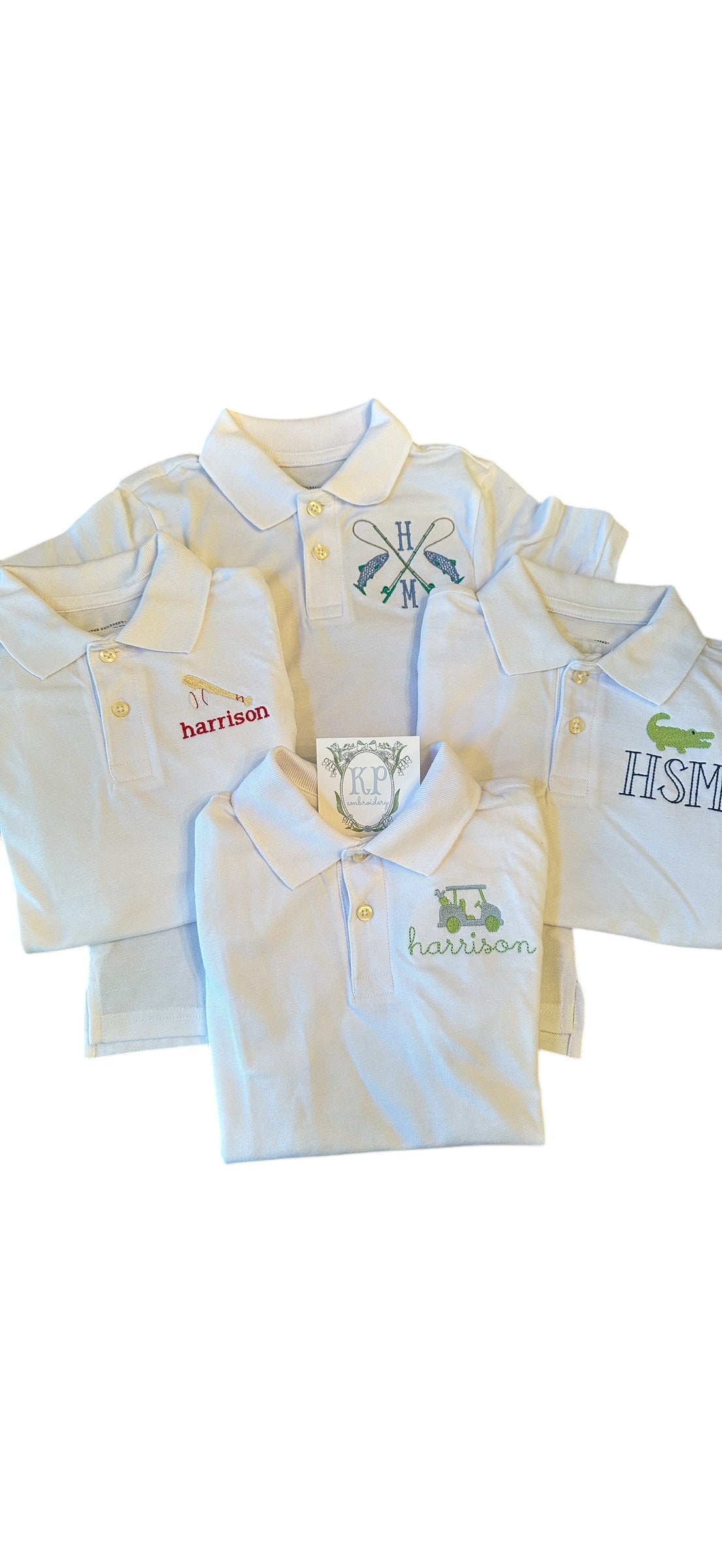 Mini Motif SS AND LS Polo Bundle