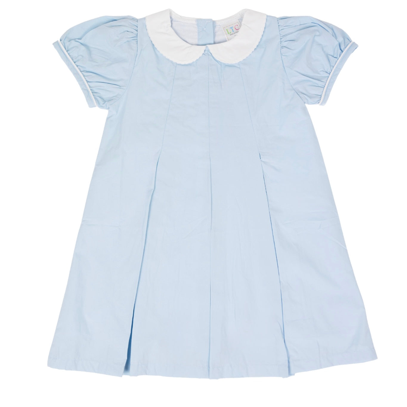 Pleated Peterpan Collar Dress