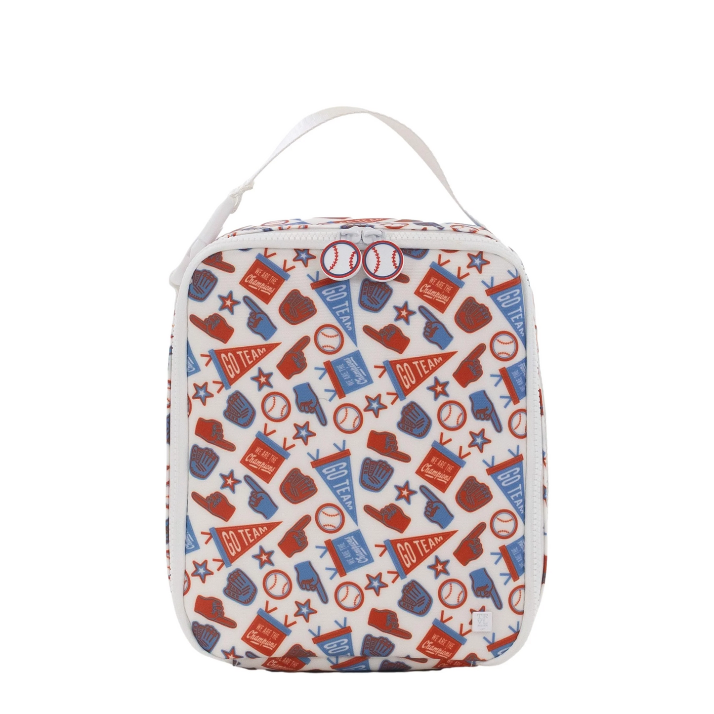 TRVL Lunch Box Insulated Lunch Bag- Play Ball