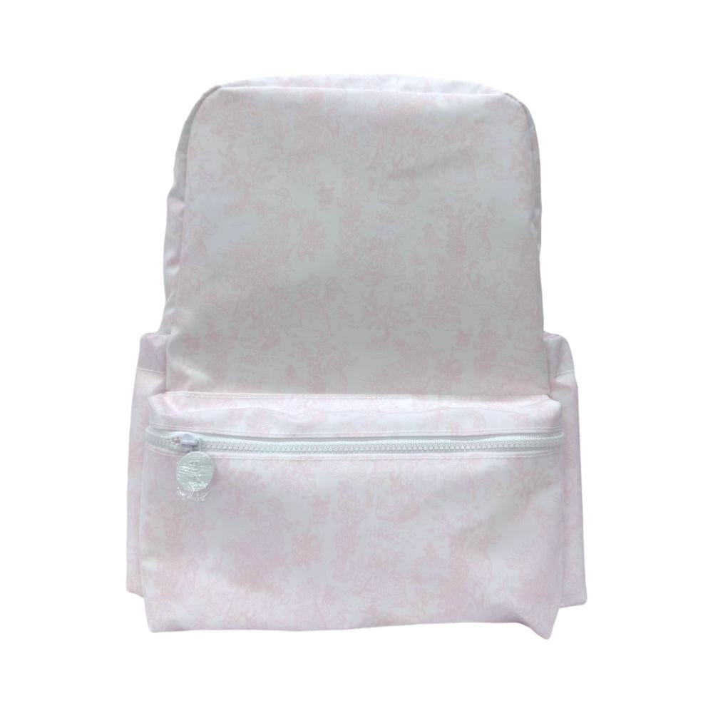 TRVL Backpacker- Bunny Pink Toile
