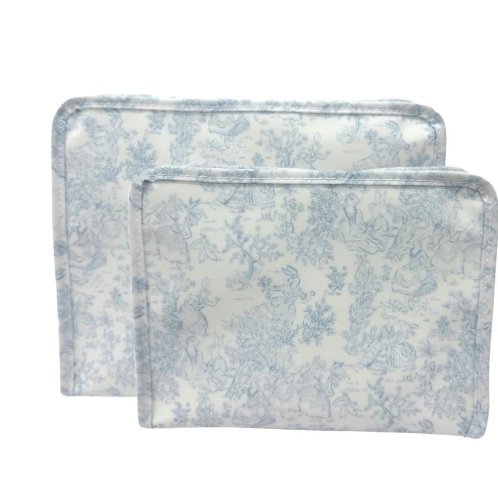 TRVL Roadie- Blue Bunny Toile