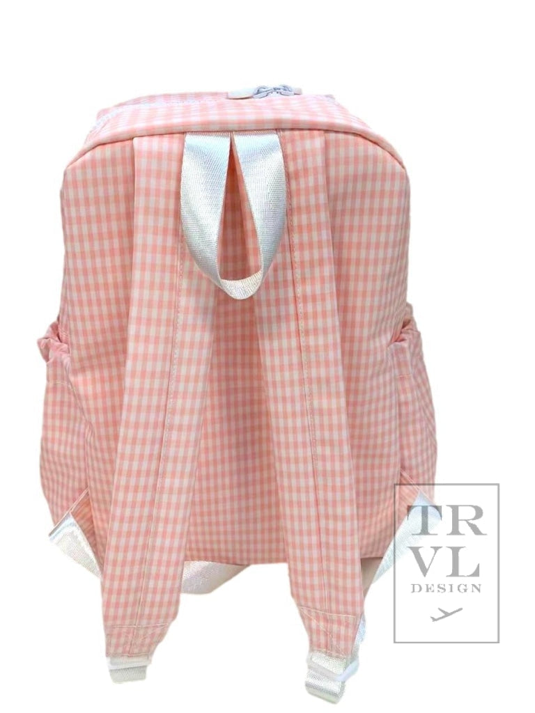 TRVL Backpacker- Taffy Gingham