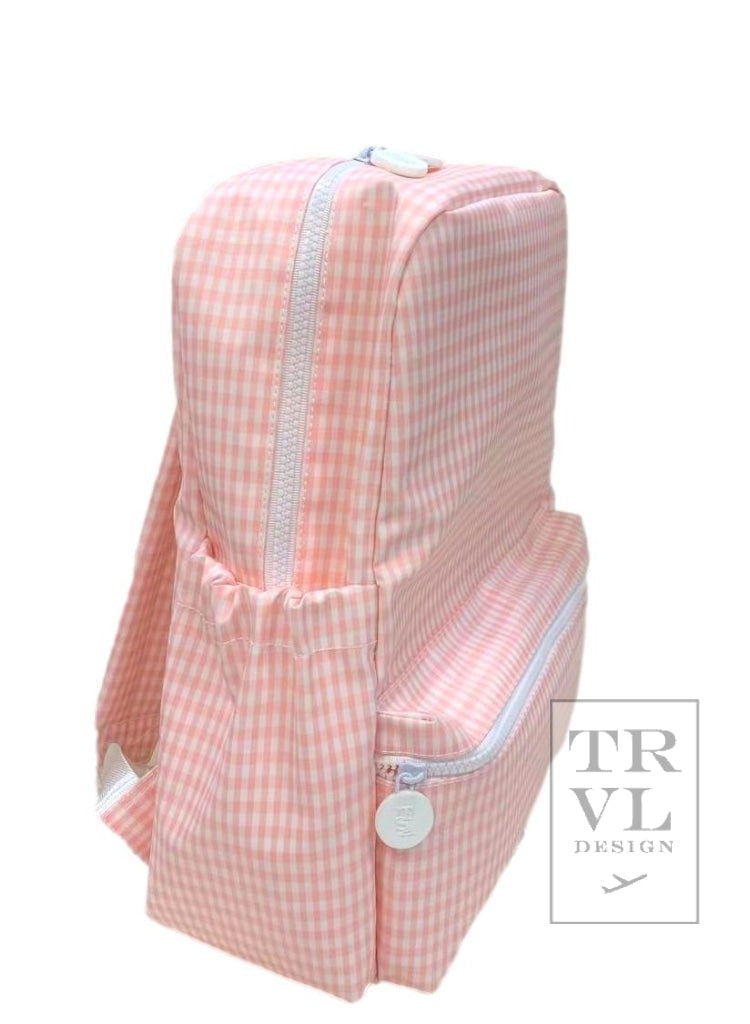 TRVL Backpacker- Taffy Gingham