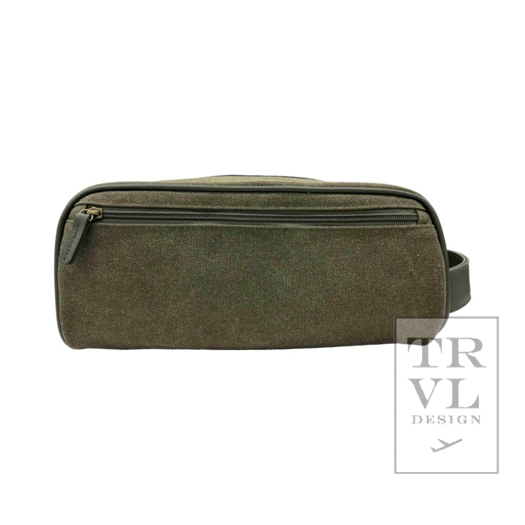 TRVL Men’s Shoe Bag- Coated Canvas Cactus