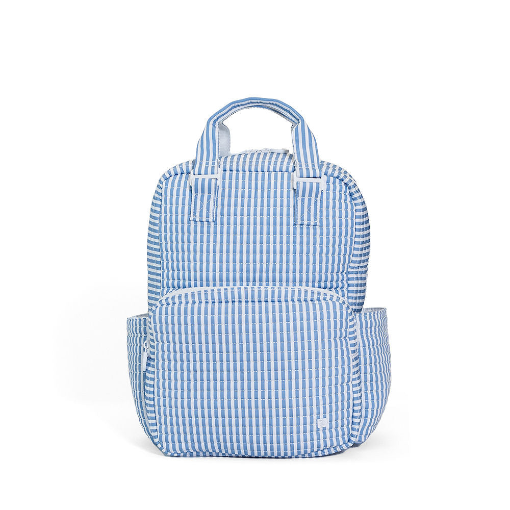 TRVL Quilted All You Need Bag - Pimlico Stripe Chambray