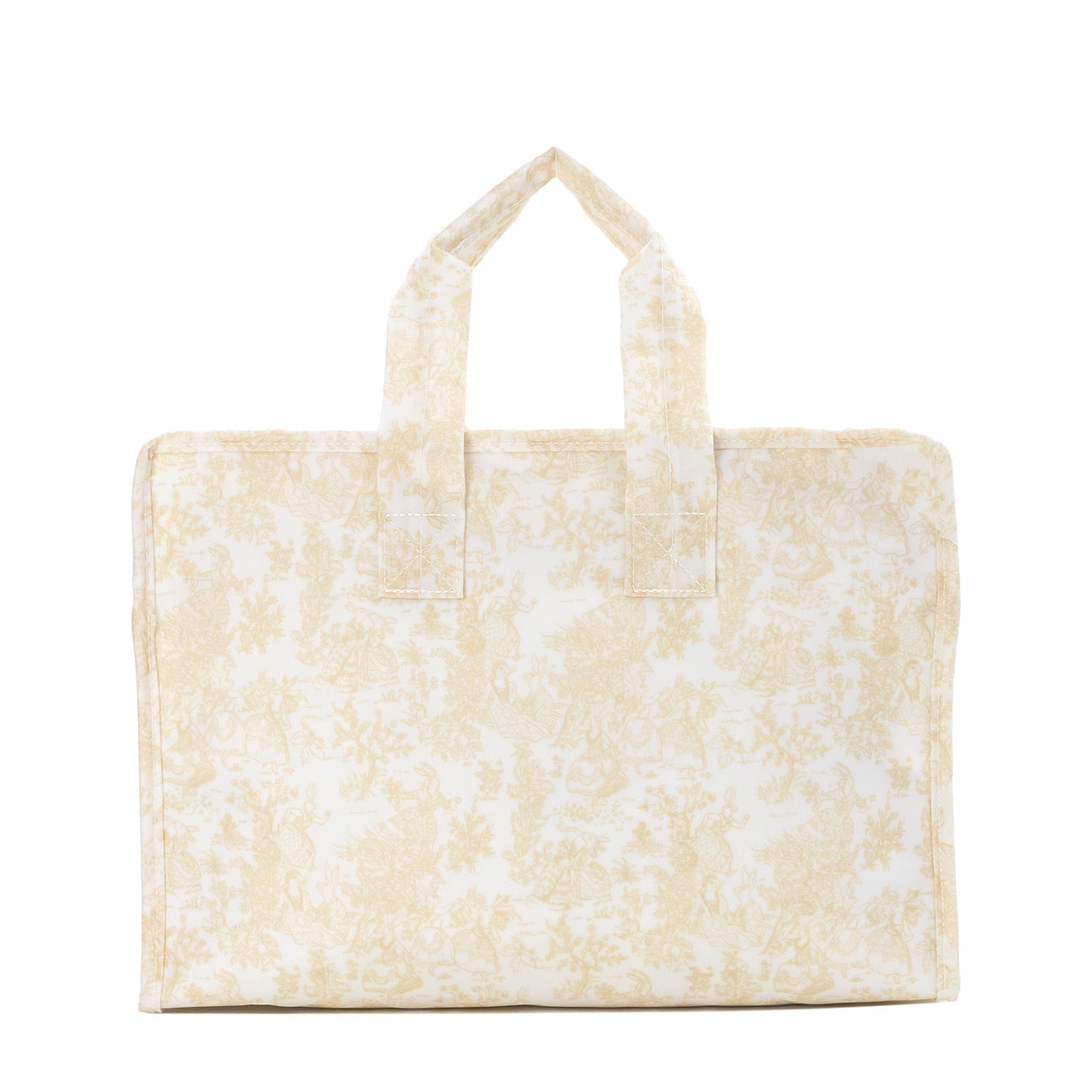 TRVL Overnight Tote -Bunny Toile Sand