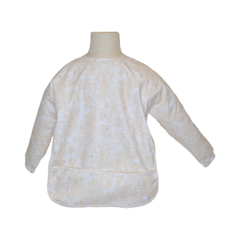 TRVL Perfect Smock Small- Bunny Toile Sand