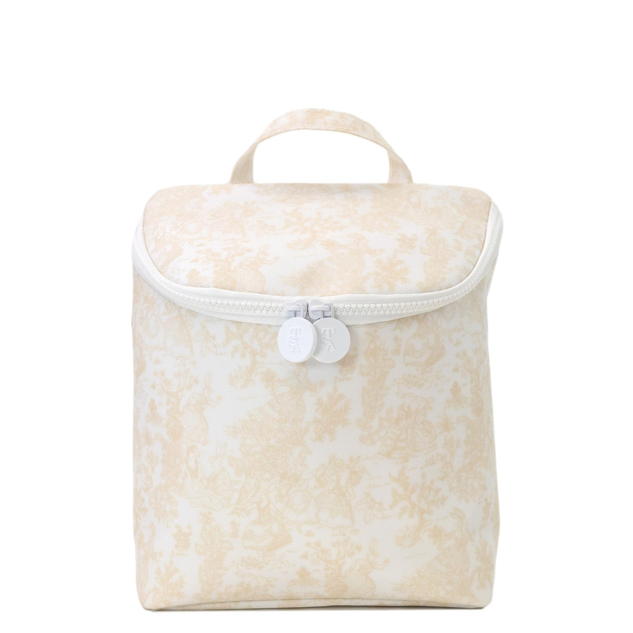TRVL Takeaway Lunch Bag- Insulated Sand Bunny Toile