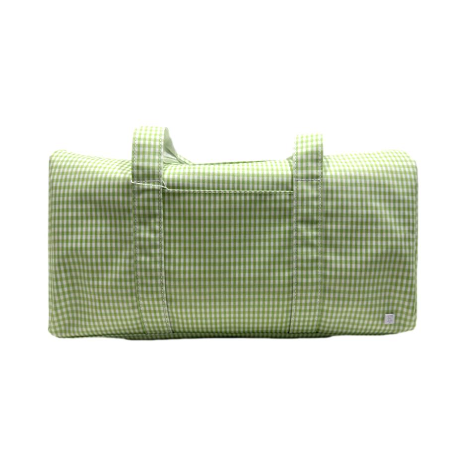 TRVL Duffle- Leaf Gingham