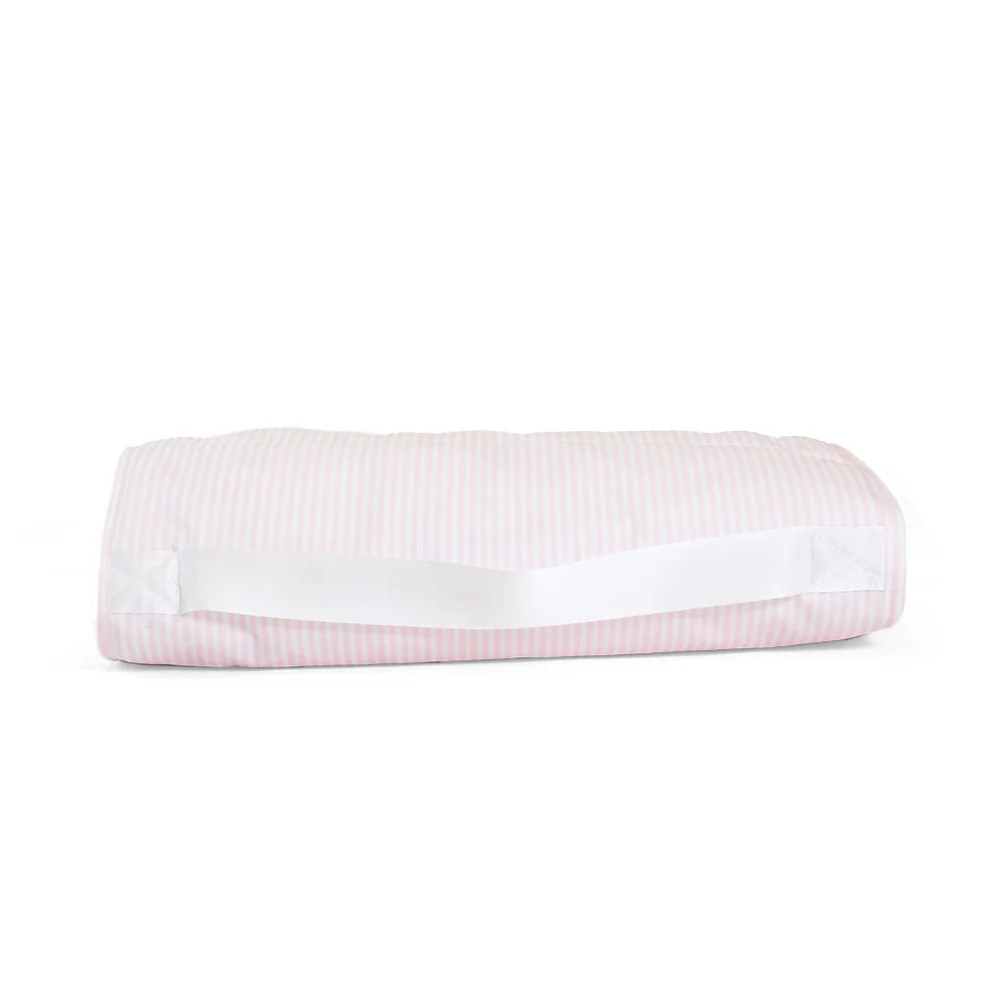 TRVL Rest Up! Nap Mat- Pimlico Stripe Pink