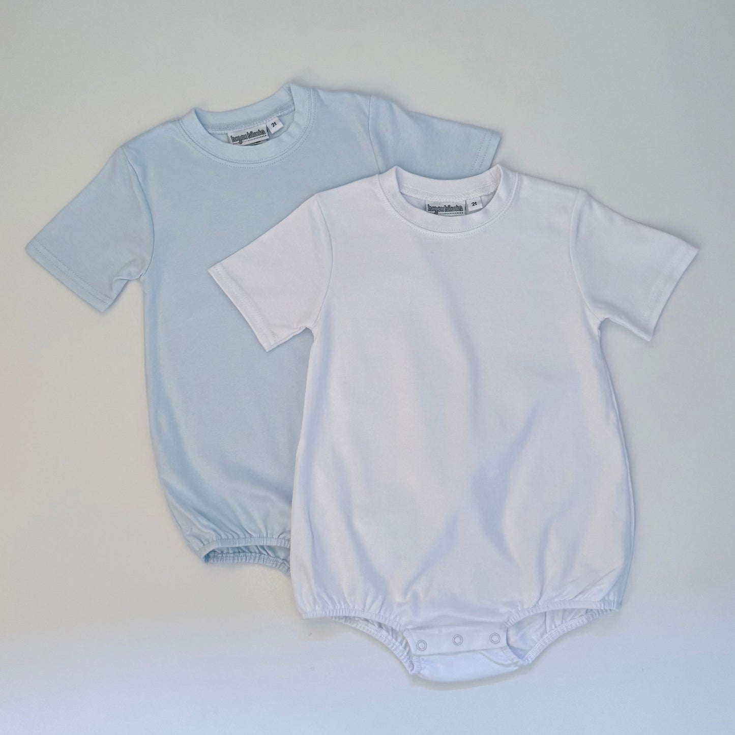 Solid short sleeve tshirt bubble