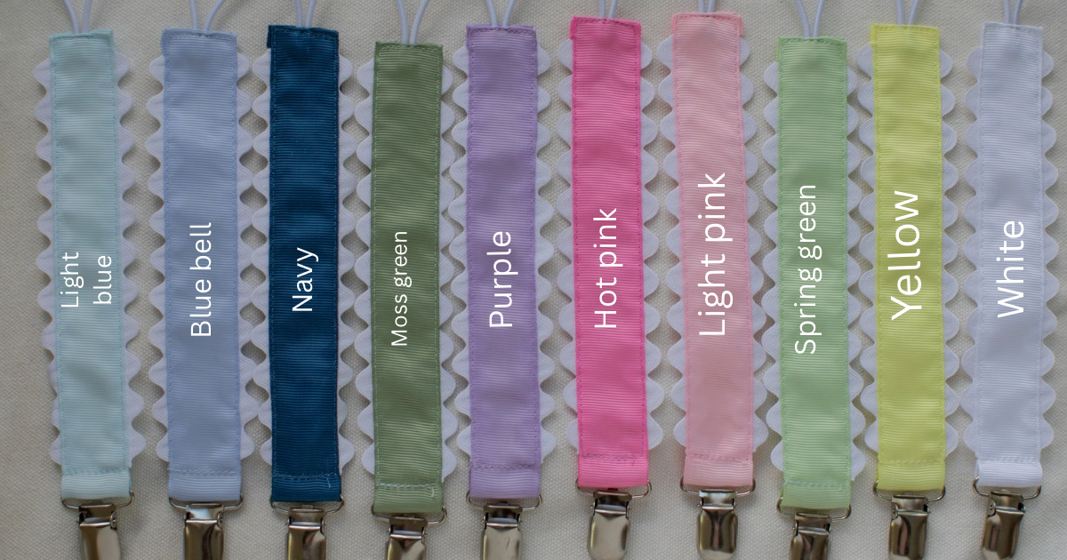 Ric Rac Paci Clip- NEW spring colors