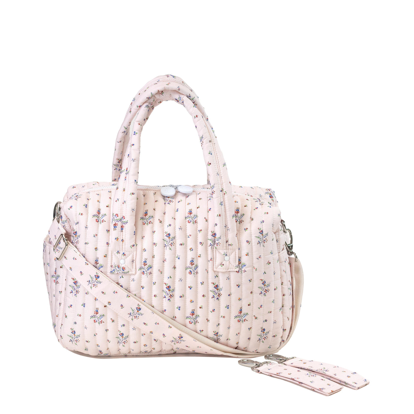 TRVL Quilted Stroller Bag- Fleurie