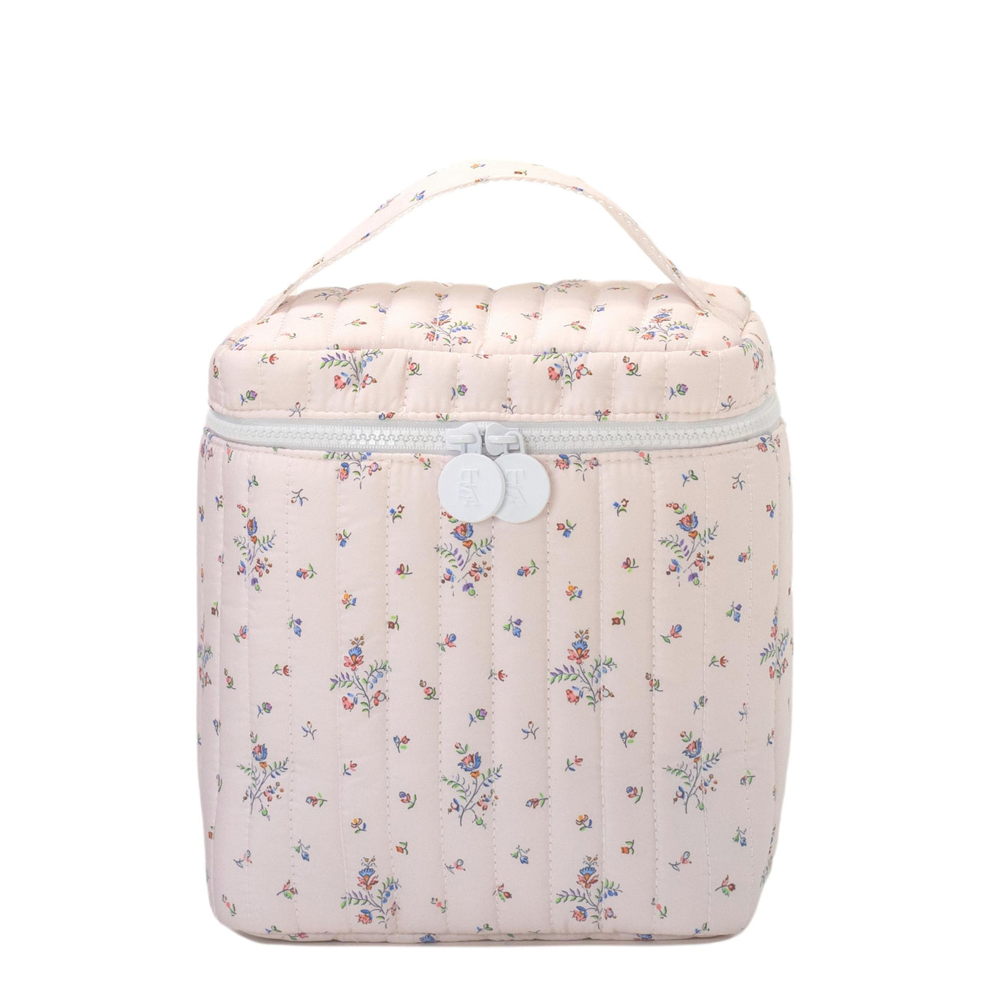 TRVL Quilted Go Go Insulated Lunch Bag- Fleurie