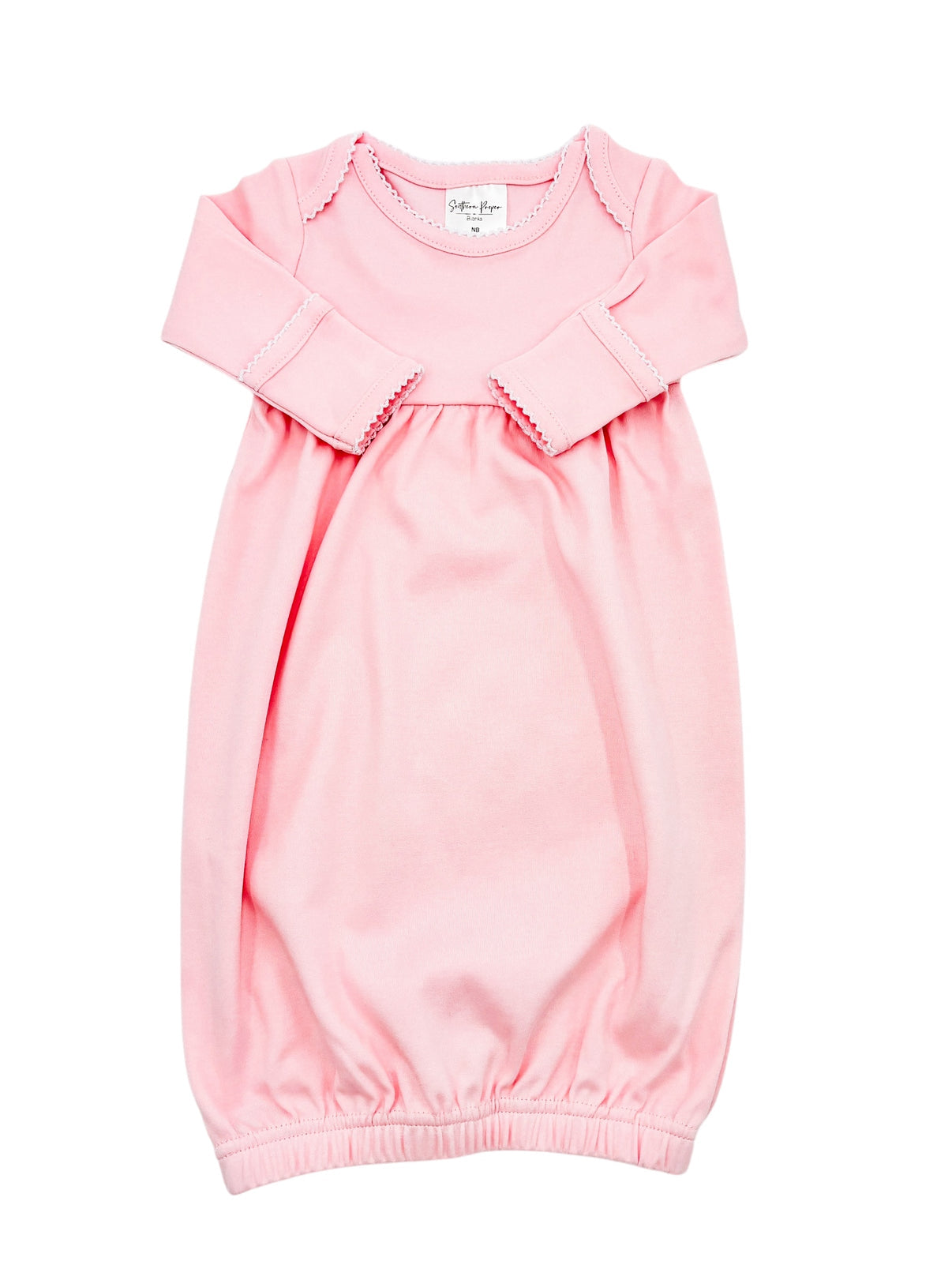 Picot Trimmed Gown
