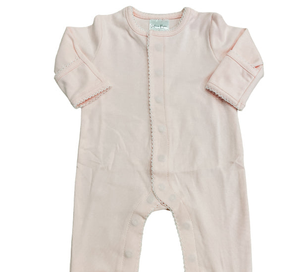 Picot trimmed footies