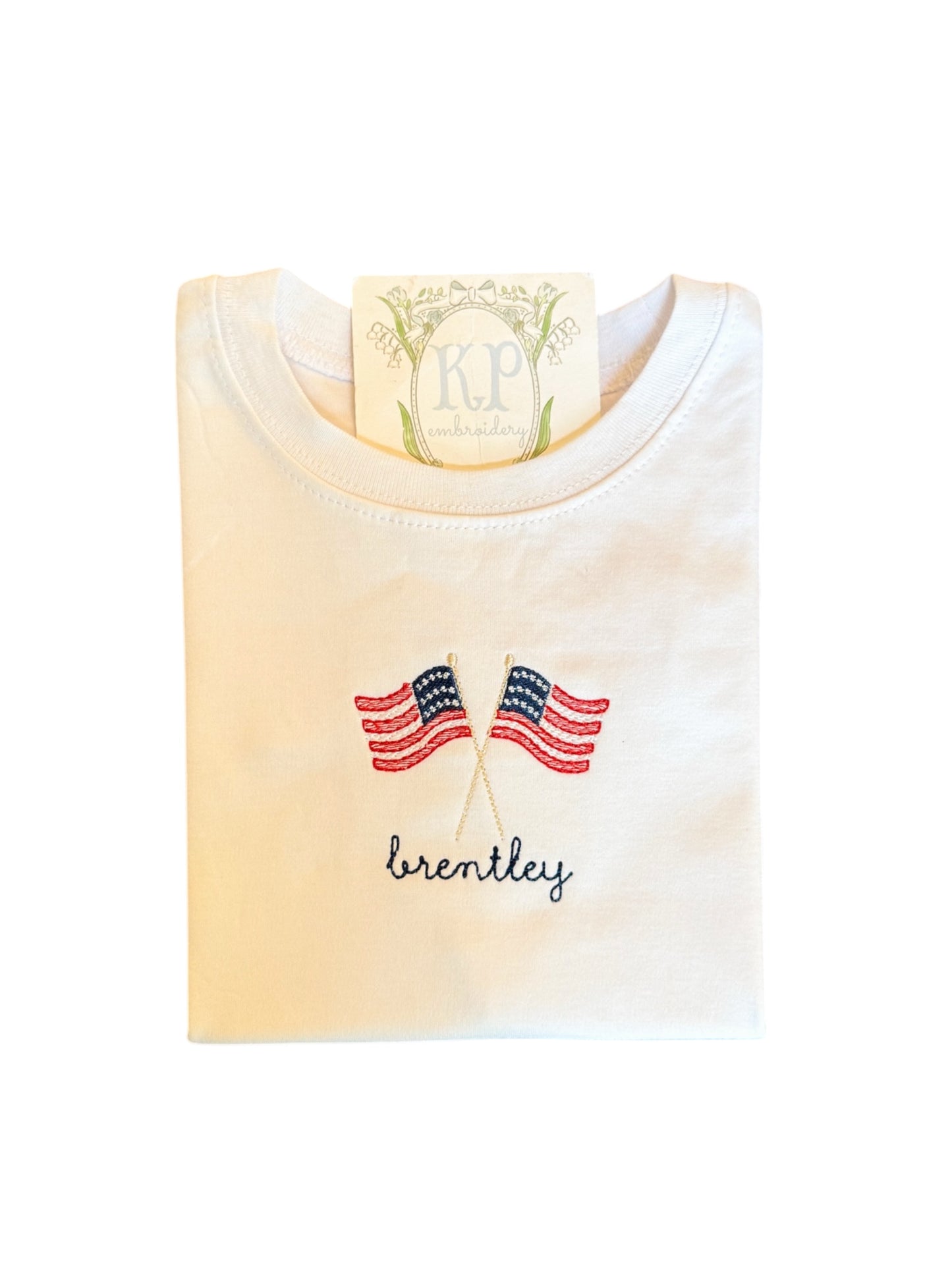 Unisex Flag Tshirt- Name optional