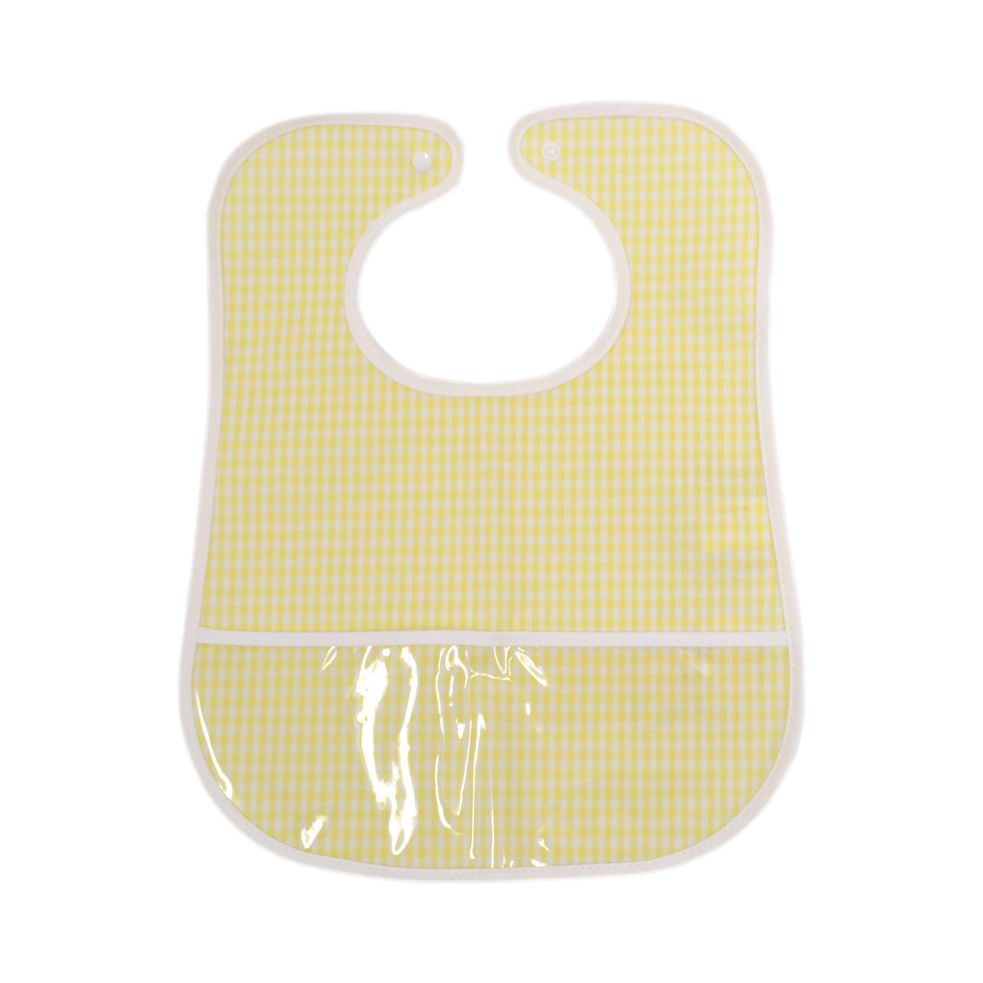 Trvl Clean Up Bib- Buttercup Gingham