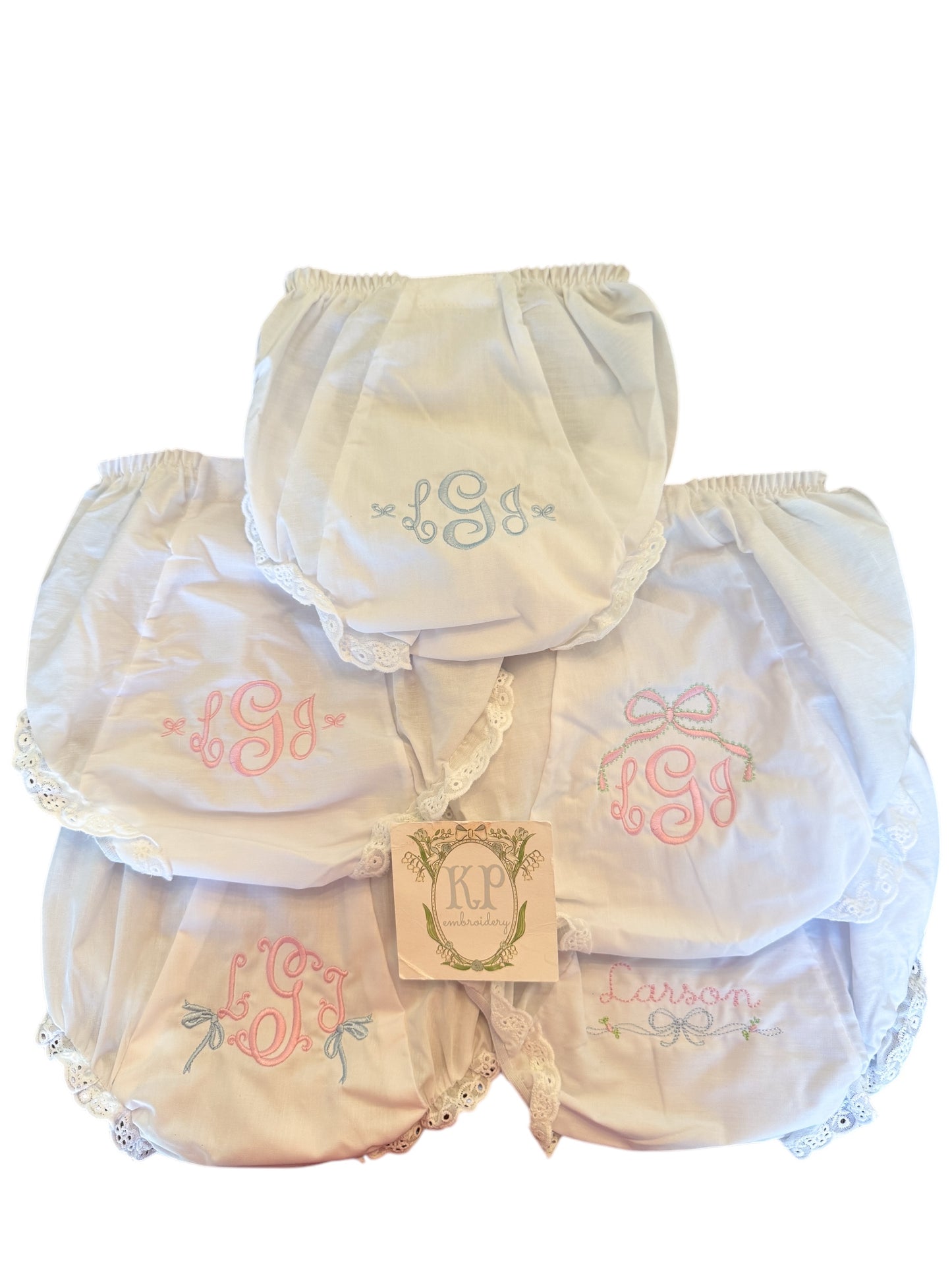 Girls Eyelet Bloomers