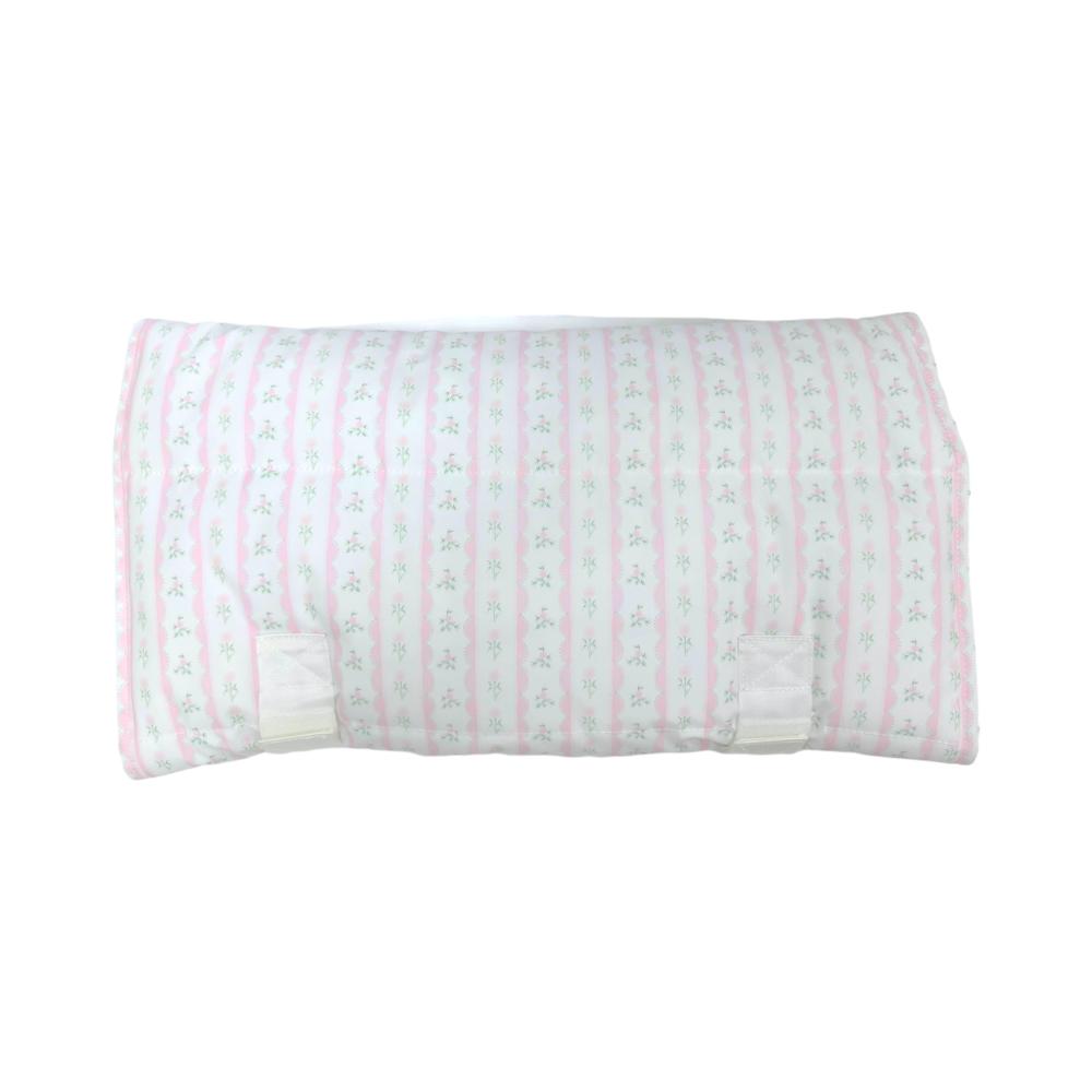 TRVL Rest Up! Nap Mat- Ribbon Floral Pink