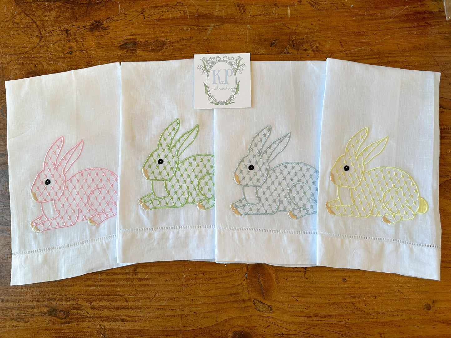 Linen Hemstitched Towels