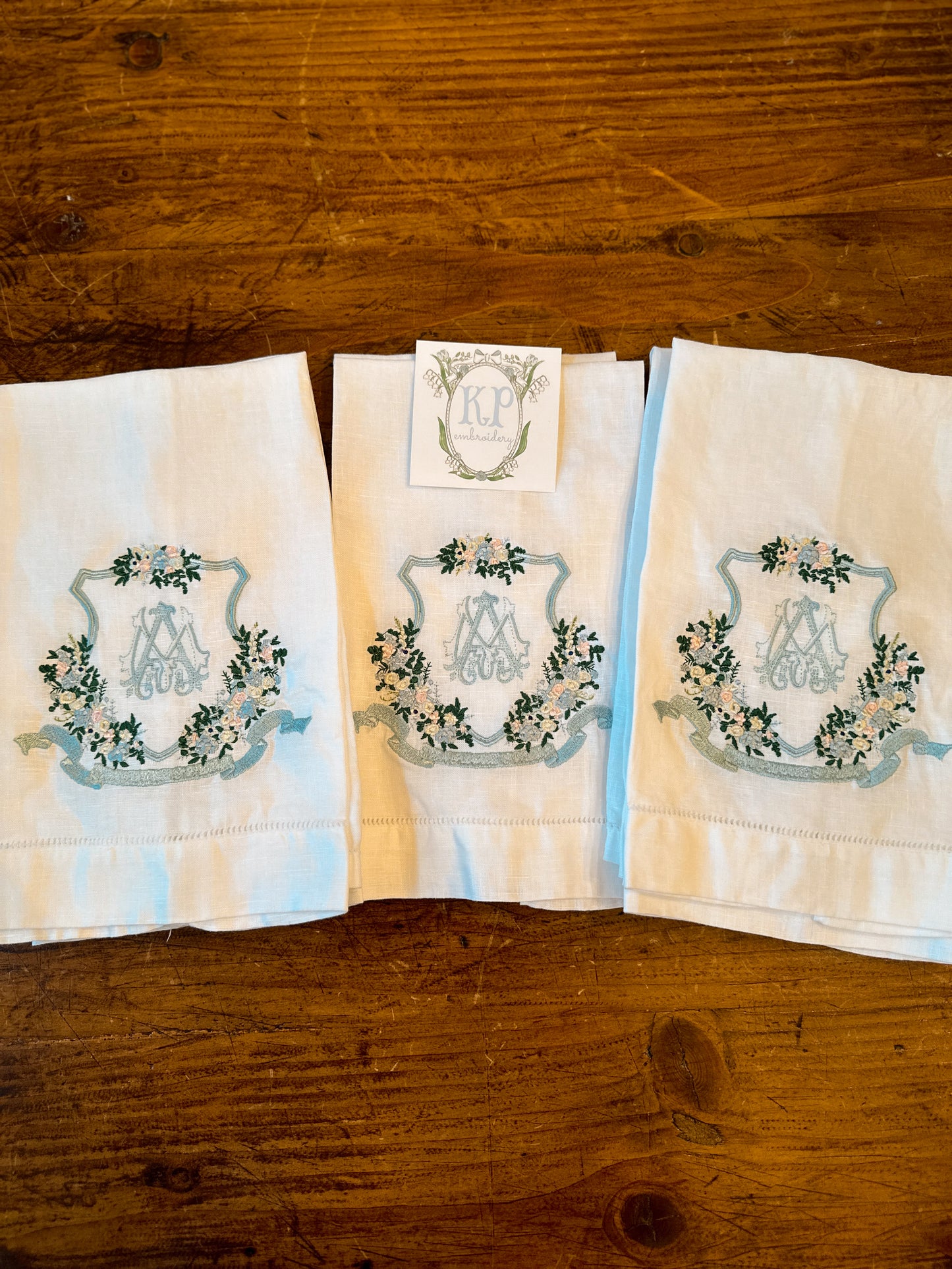 Linen Hemstitched Towels