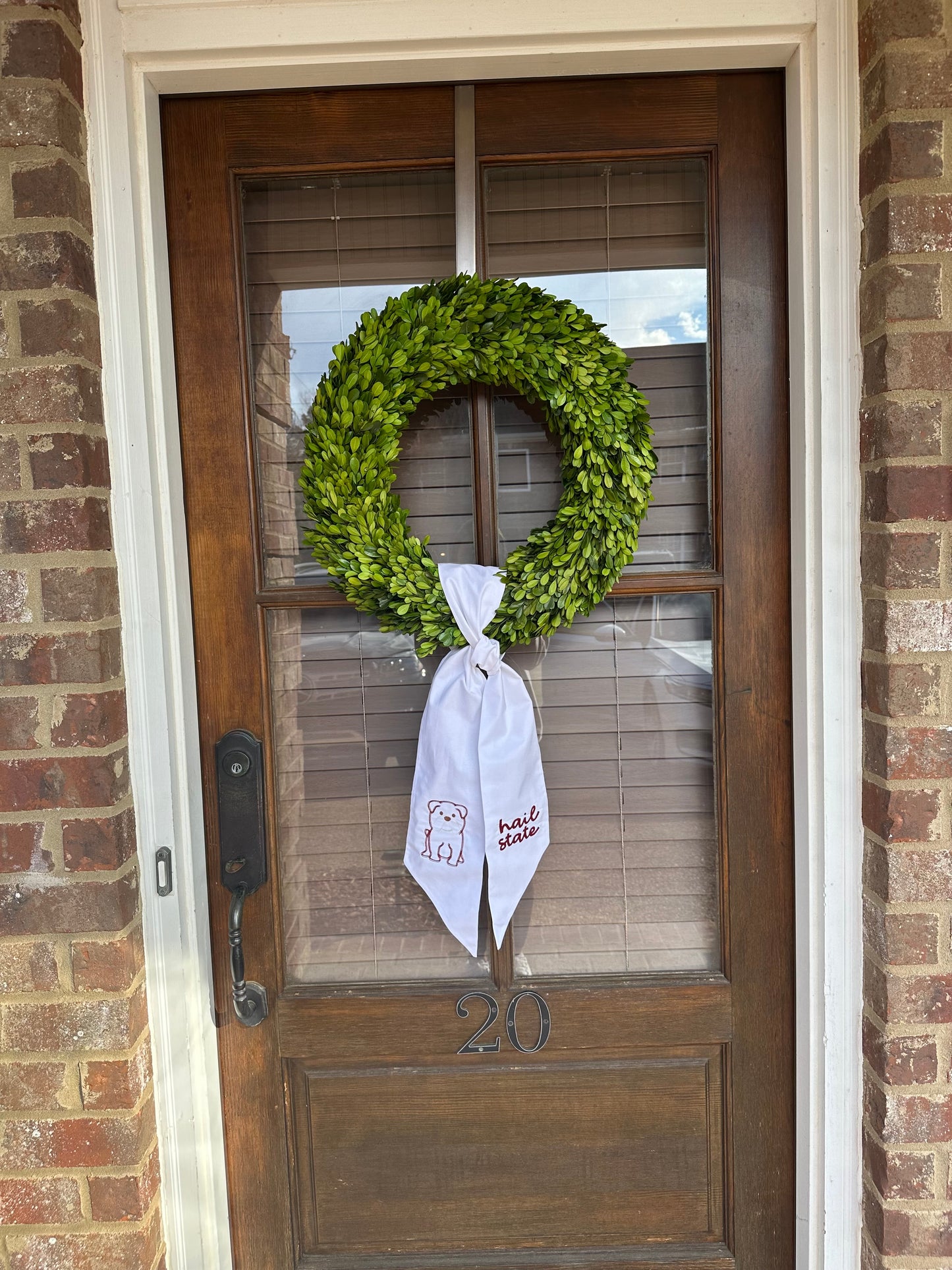 Wreath Sash