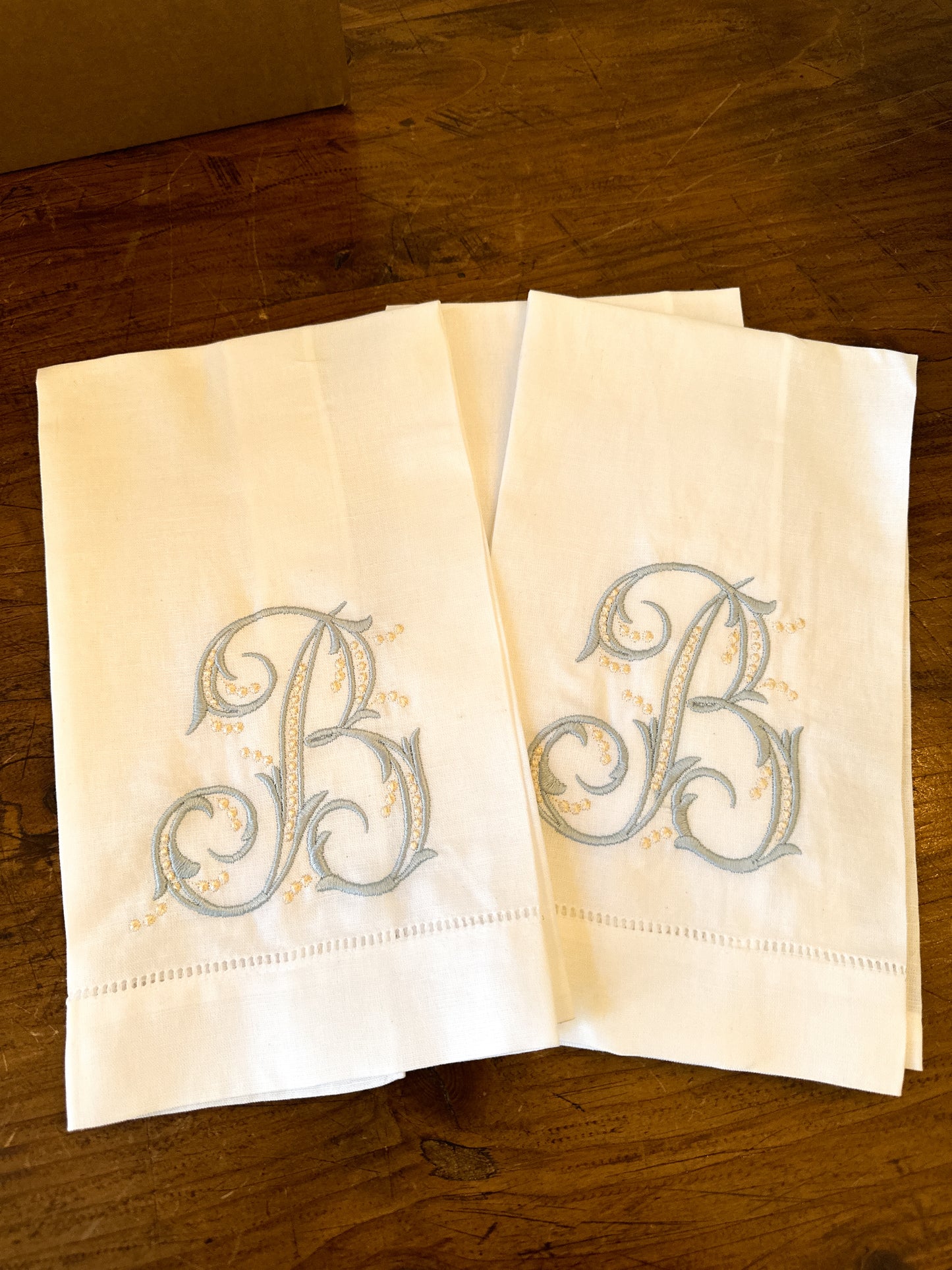 Linen Hemstitched Towels