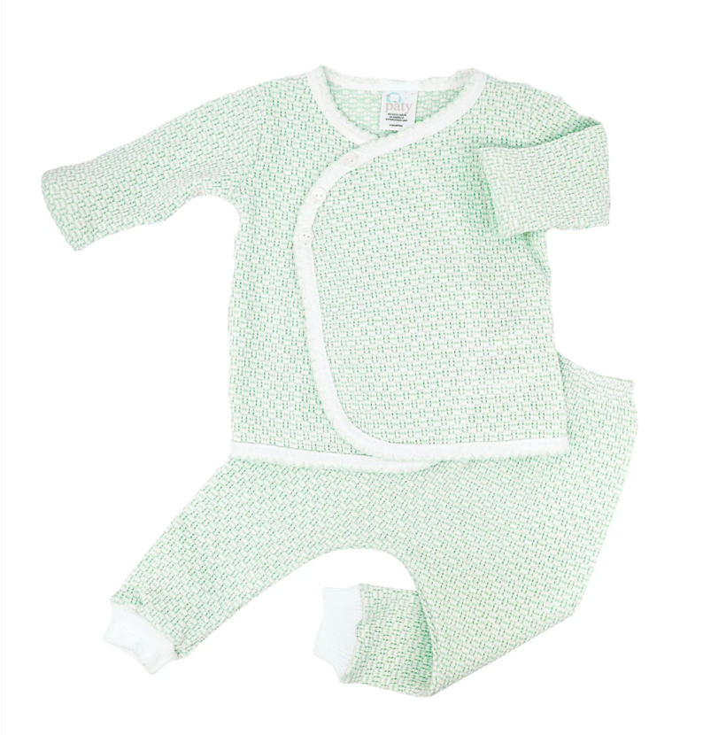 Paty Knit, Kimono Leggings Set #299