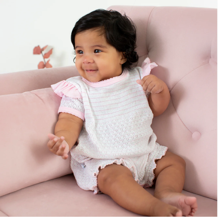 Paty Knit, Angel Sleeve Bubble, Pima Trim #363ASJ