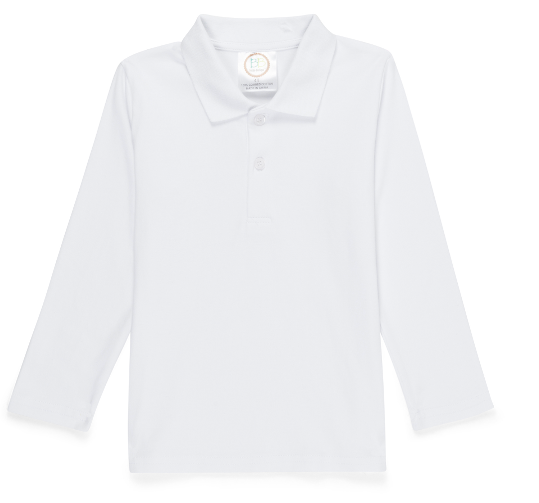 Boys LS polo