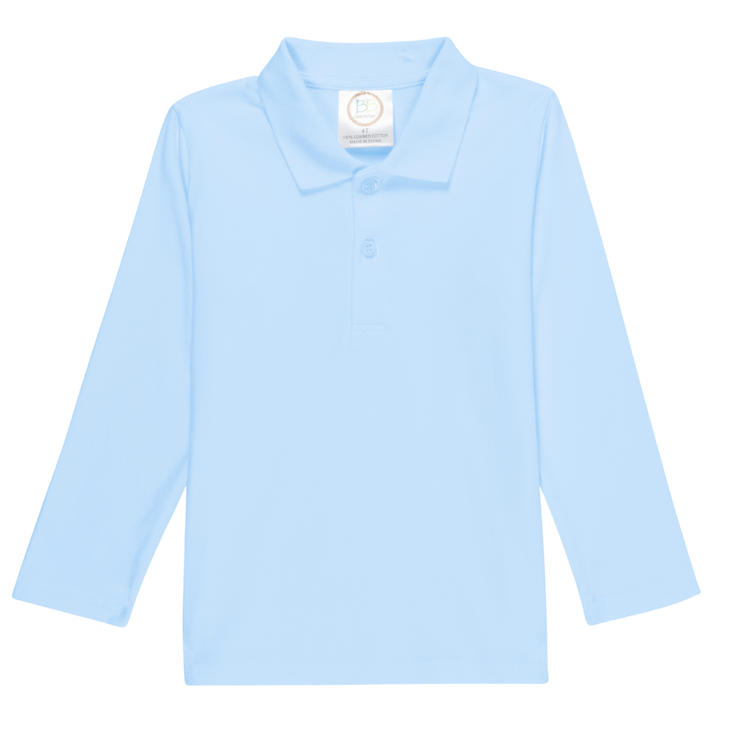 Boys LS polo