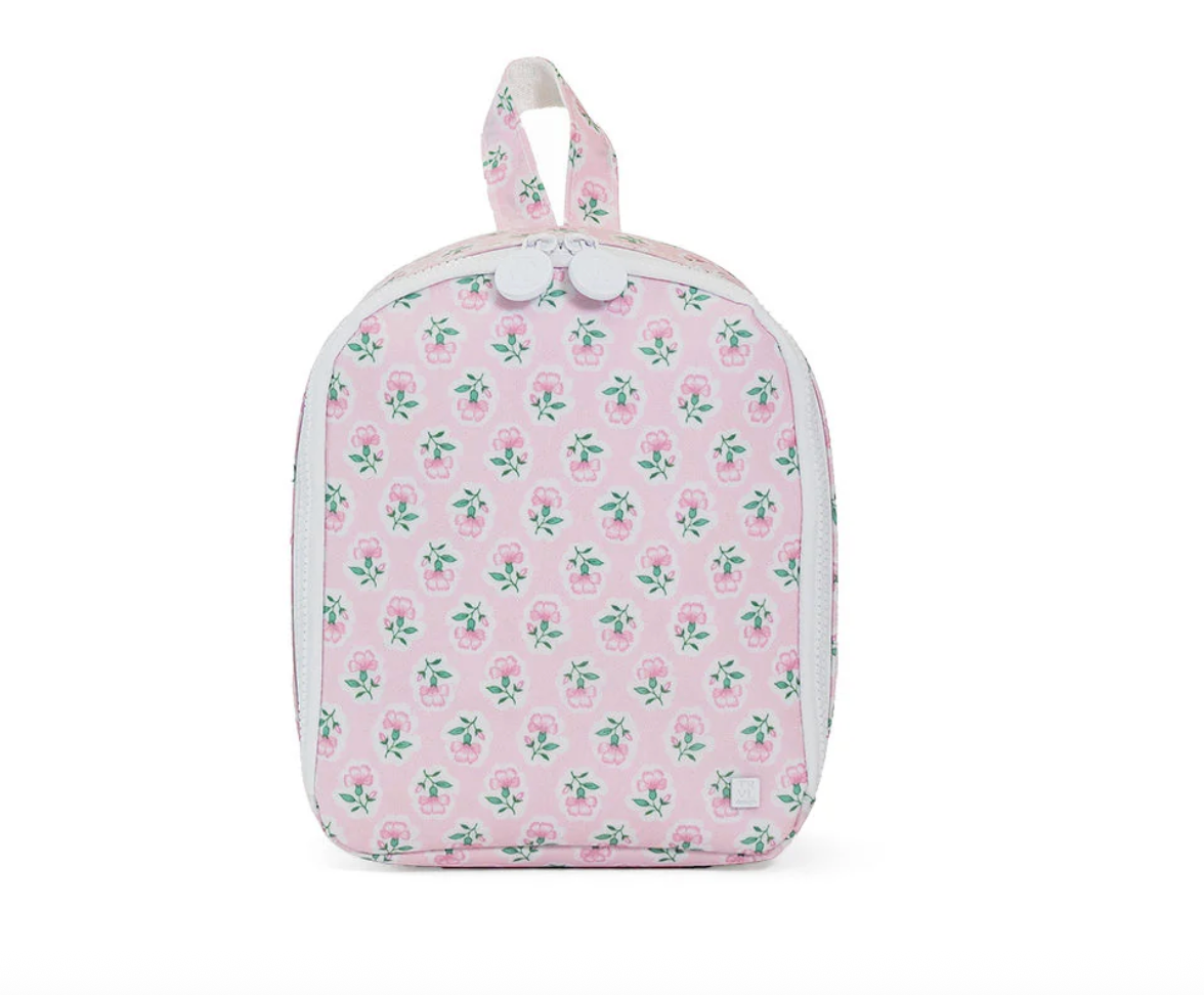 TRVL Lunch Bag-Petit Fleur Pink
