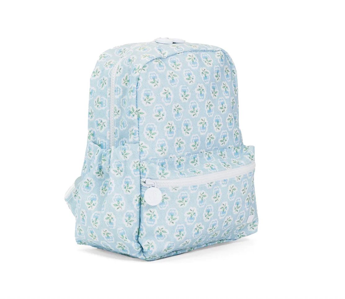 TRVL Mini Backer-Petit Fleur Blue
