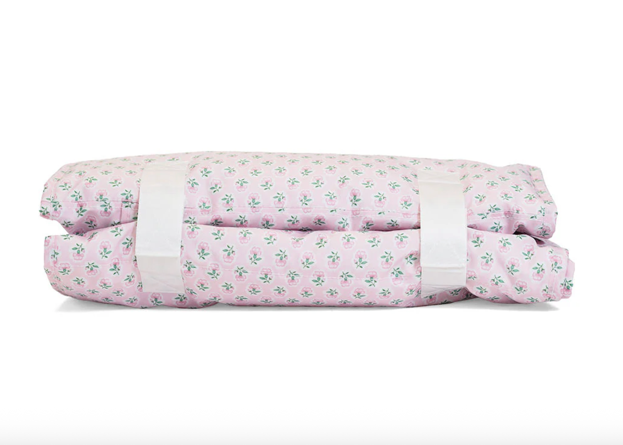 TRVL Rest Up! Nap Mat- Petit Fleur Pink