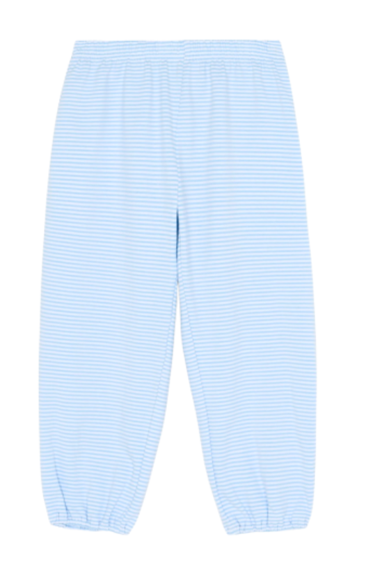 Boys Blue Stripe Bubble Pants