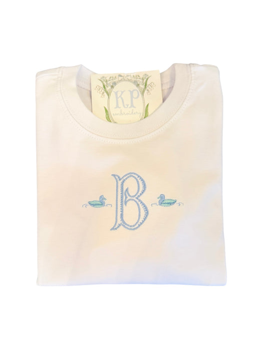 Mini Mallard Embroidered Tshirt