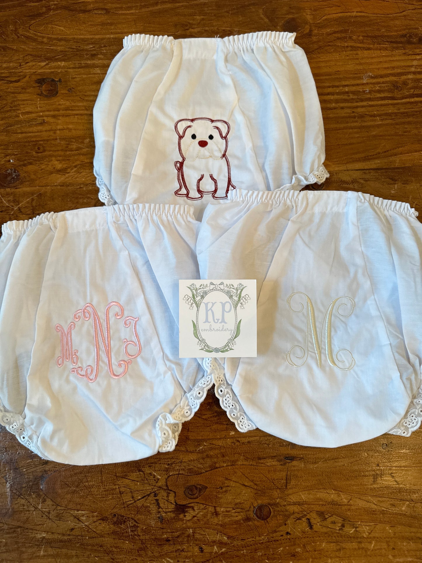 Girls Eyelet Bloomers