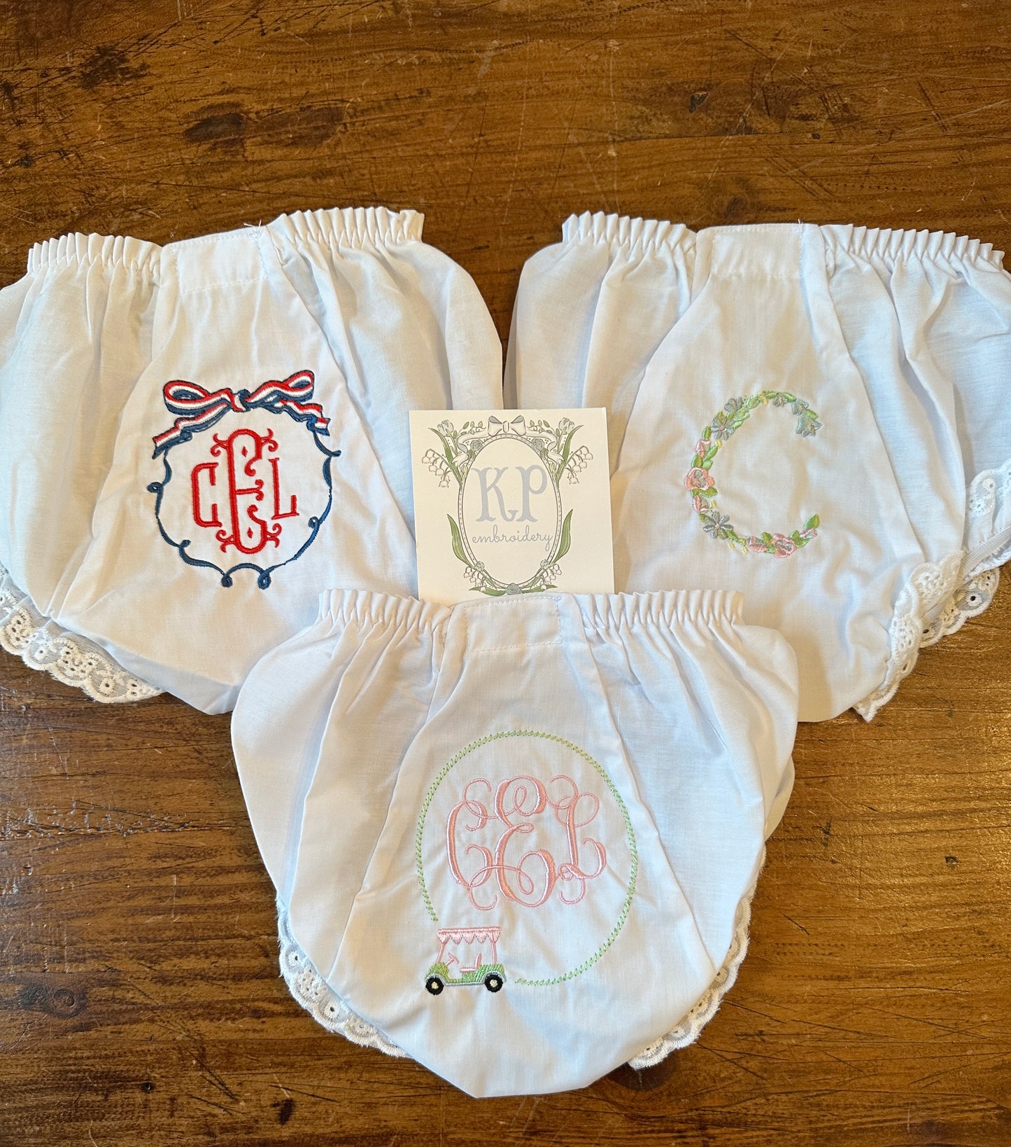 Girls Eyelet Bloomers