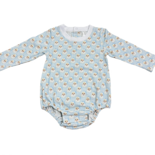 HJ Blue Santa Bubble