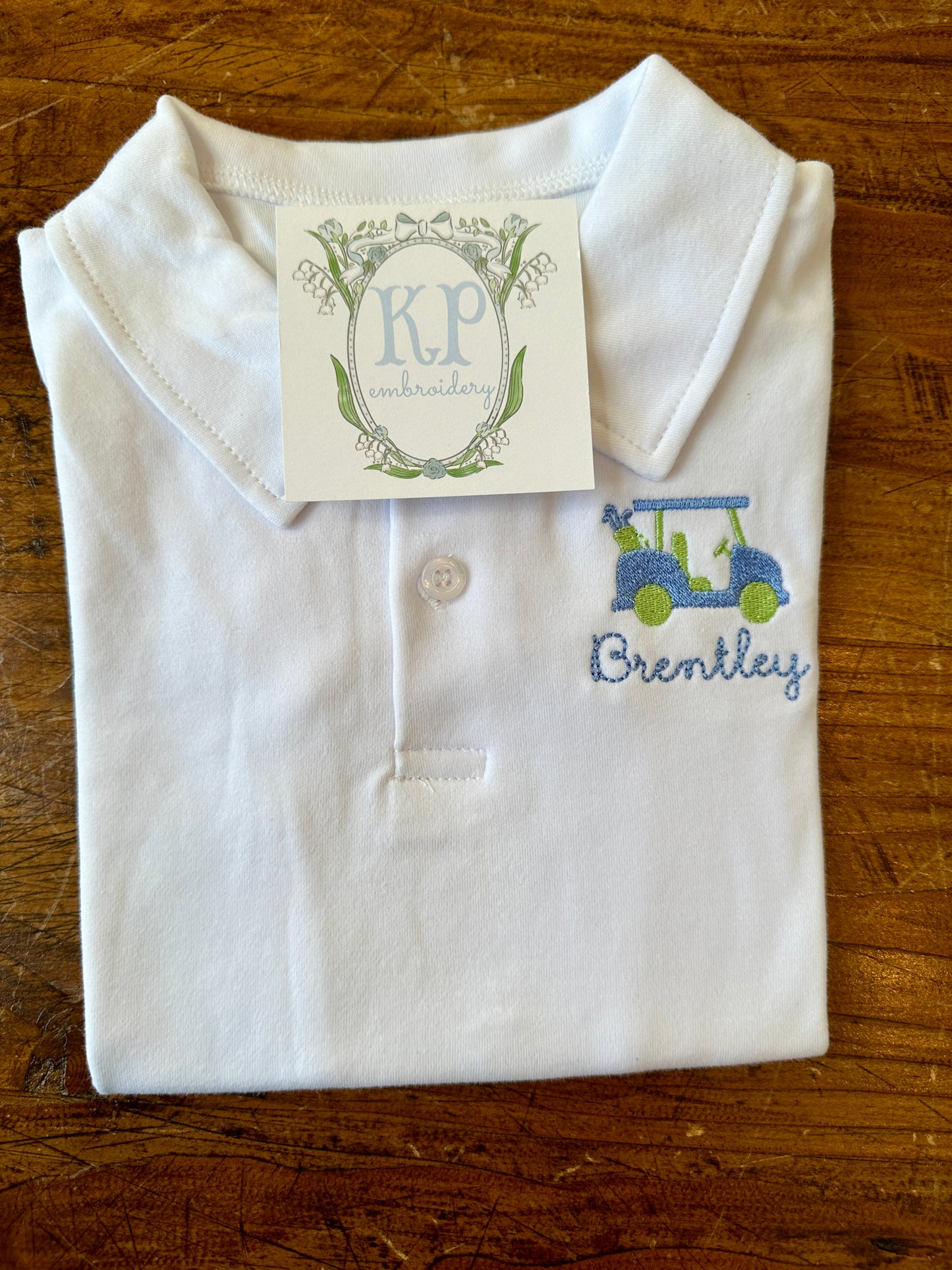 Boys Short Sleeve Cotton Polo