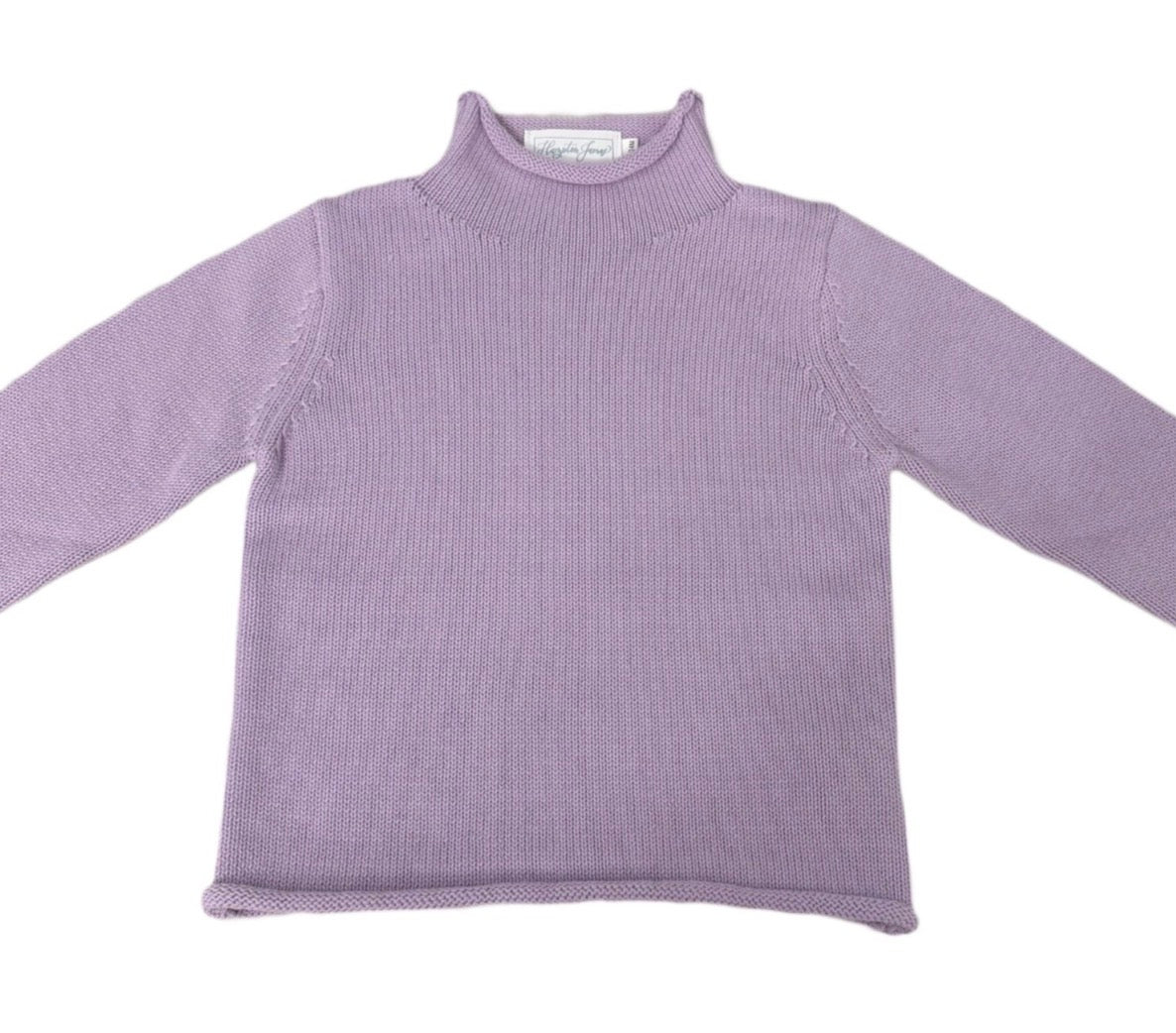 Rollneck Sweater- Lavender *Preorder
