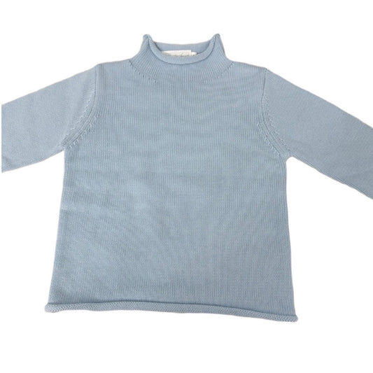 Rollneck Sweater- Light Blue *Preorder